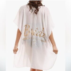 Bride Swimsuit Coverup